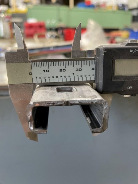 1.5&quot; X 1&quot; C-CHANNEL TRACK DESIGNED ROLLFORMER TOOLING: STOCK #16402