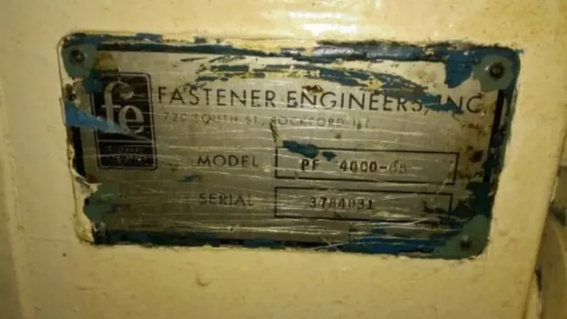 FASTENER ENGINEERS 3000 LBS UNCOILER  -  PF-4000-08