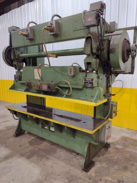 35 TON VERSON 24" X 96" FLANGE BED MECHANICAL PRESS BRAKE: STOCK #20241