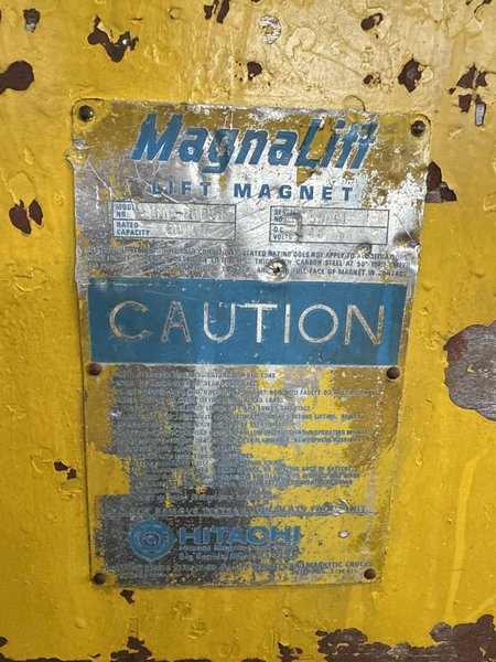 20,000 LB X 78&quot; X 44&quot; MAGNALIFT BLMC-200VR LIFTING MAGNET. STOCK # 0450125.