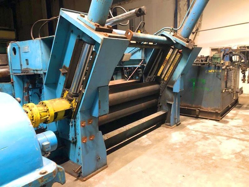 WMW Roller leveler - metal flattening machine 2200x40