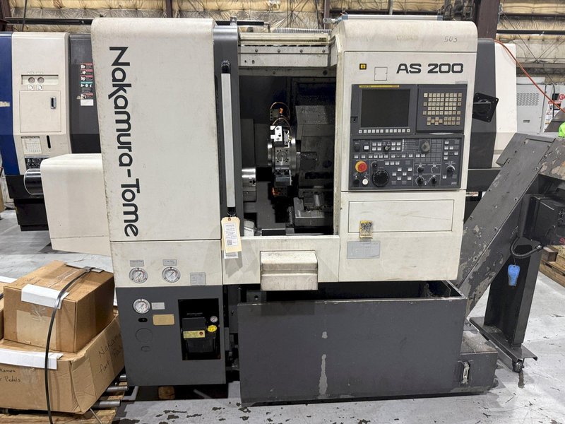 Used 2014 Nakamura Tome AS-200MY CNC Lathe For Sale