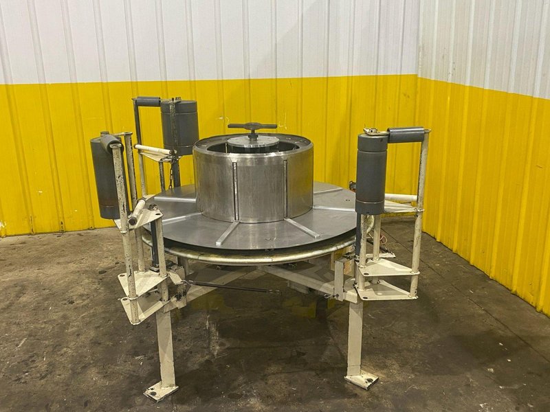 1000 LBS CROWN UNLIMITED VERTICAL MOTORIZED UNCOILER, FOR TUBE OR WIRE: YOBRO #25337