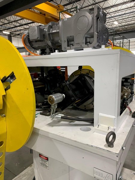 NIDEC CHS Double End Motorized Coil Reel 8,000 Lb x 18&quot; Wide
