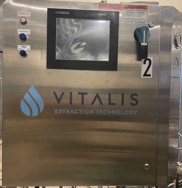 Vitalis R-200-H CO₂ Extraction Line with Full Thermal, Hydraulic &amp; Control Support