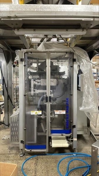 Rad Pak RM-32ACD Doypack Vertical Form Fill and Seal Bagger with Zipper System, 2005