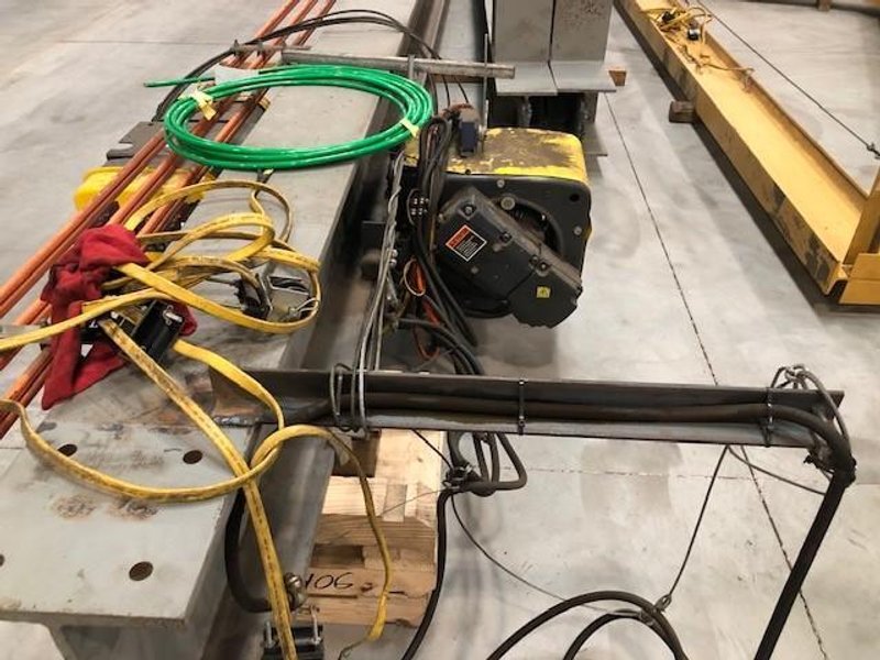 5 TON R&amp;M SPACE MASTER SX MONORAIL CRANE WORK STATION STOCK #2832