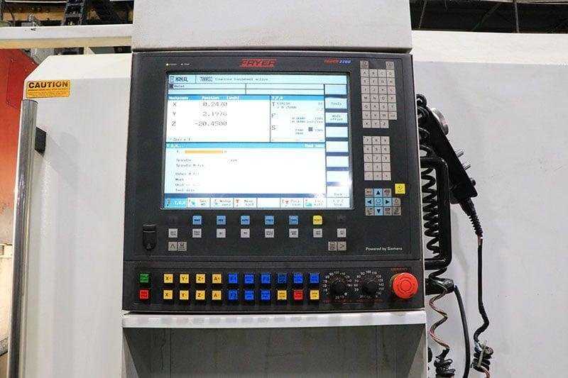 2012 Fryer MC-60 Vertical Machining Center (#5043)