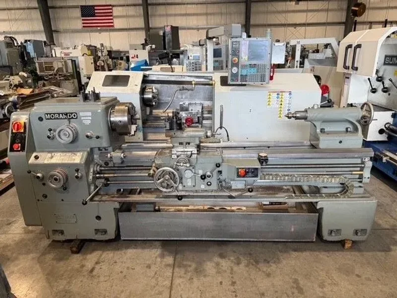 MORANDO PA24  24”/36” x 60”cc Heavy Duty Gap Lathe #7857