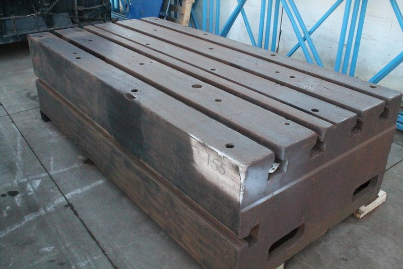 48&#039; X 96&#039; X 25&#039; T SLOT TABLE: STOCK #64511