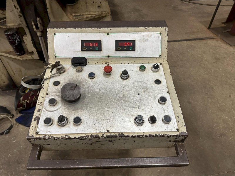 10&#039; X 1/2&quot; IMCAR MODEL #SIHR12/5 DOUBLE PINCH HYDRAULIC PLATE ROLL, NEW 2007: STOCK 20161