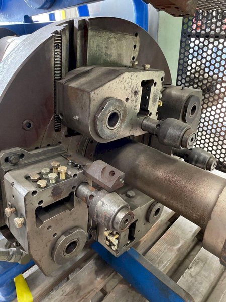 Used, Tri Tool Model PFM 816 Pipe Beveler with Hydraulic Power Unit (Model HPU75-60/5)