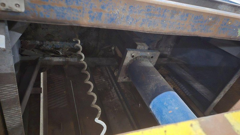 CRAM-A-LOT 60DBLU VERTICAL CARDBOARD BALER USED