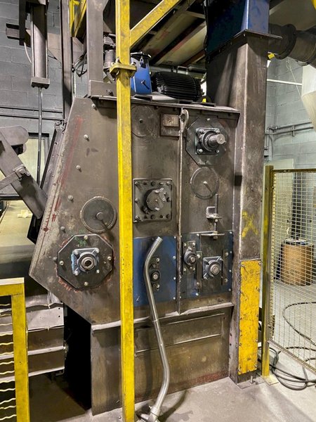 WHEELABRATOR TUMBLAST SHOT BLAST MACHINE STOCK #2987