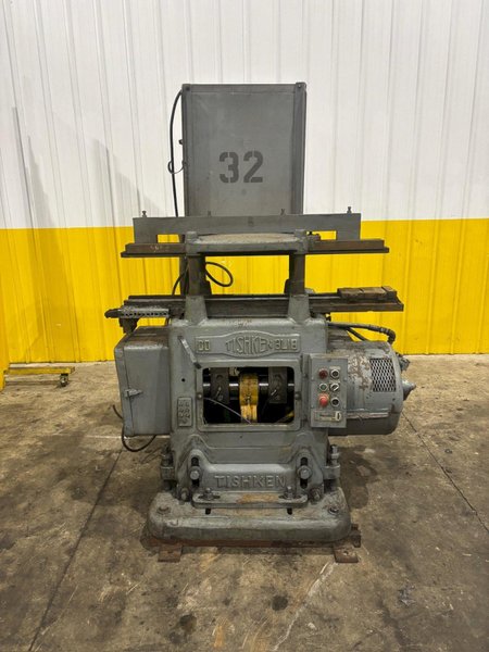 18 TON TISHKEN 4 POST MECHANICAL CUT-OFF PRESS: YOBRO #24327