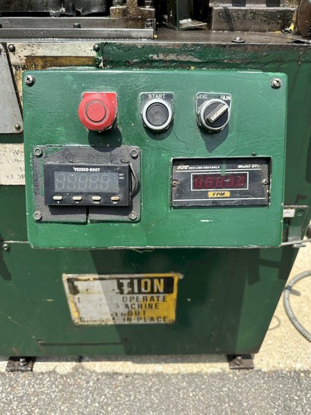 Lewis Machine Co 2SHV Straightening &amp; Cutting Machine