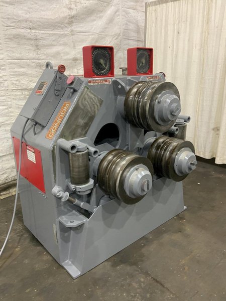 4-1/2” X 4-1/2” X 1/2” ROUNDO R-5 HYDRAULIC VERTICAL/HORIZONTAL ANGLE ROLL: STOCK #80859