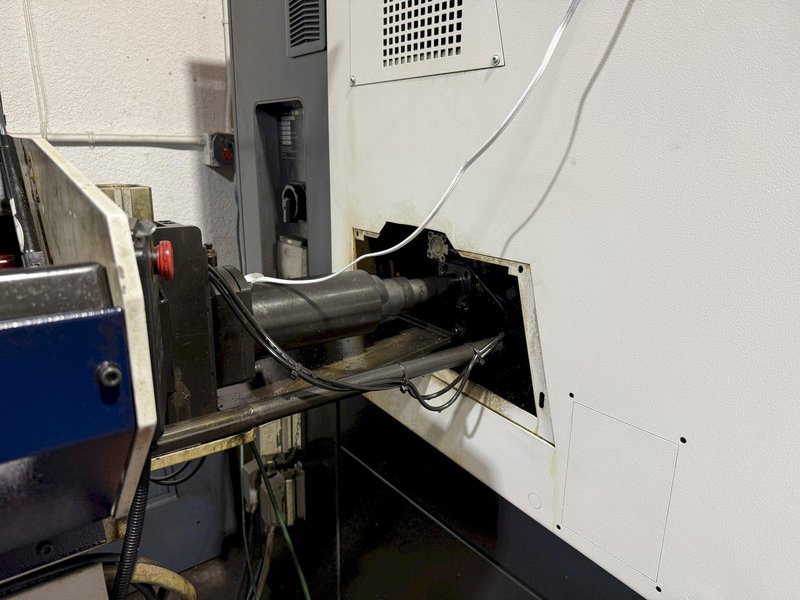 DMG Mori Sprint 32/8 CNC Screw Machine, Swiss Type, with Patriot Bar 
Feeder, Model 338