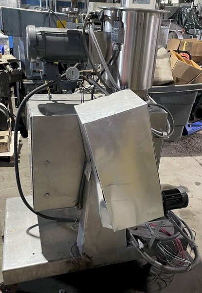 PROCESSALL Model: 20-HV Tilt-A-Mixer | Jacketed Plow Mixer