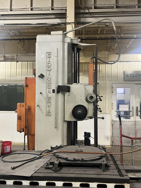 3″ Giddings &amp; Lewis Table Type Horizontal Boring Mill