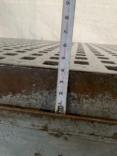 60&quot; X 60&quot; X 40&quot;H ACORN WELDING TABLE W/ STAND. STOCK # 1165223.