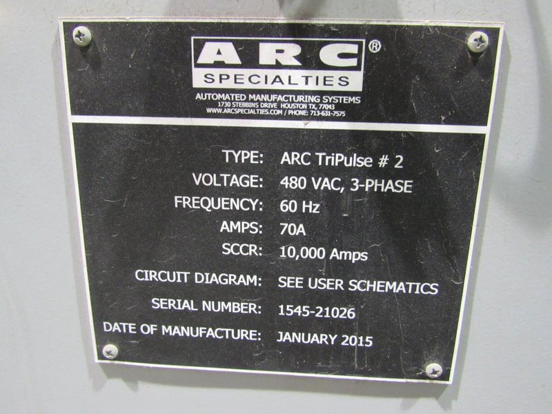 USED, 42&#039; TRIPULSE DUAL HOT WIRE GTAW PIPE CLADDING SYSTEM