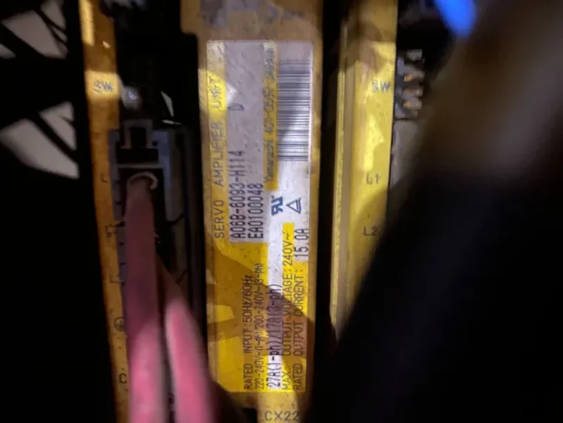 FANUC AM-FW500 Ferris Wheel Trunnion w/ Fanuc AUX Controls USED