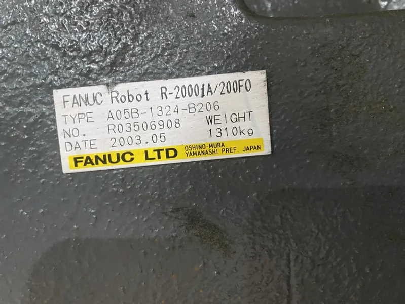 FANUC – R-2000iA/200FO w/ RJ3iB Controls PARTS ONLY