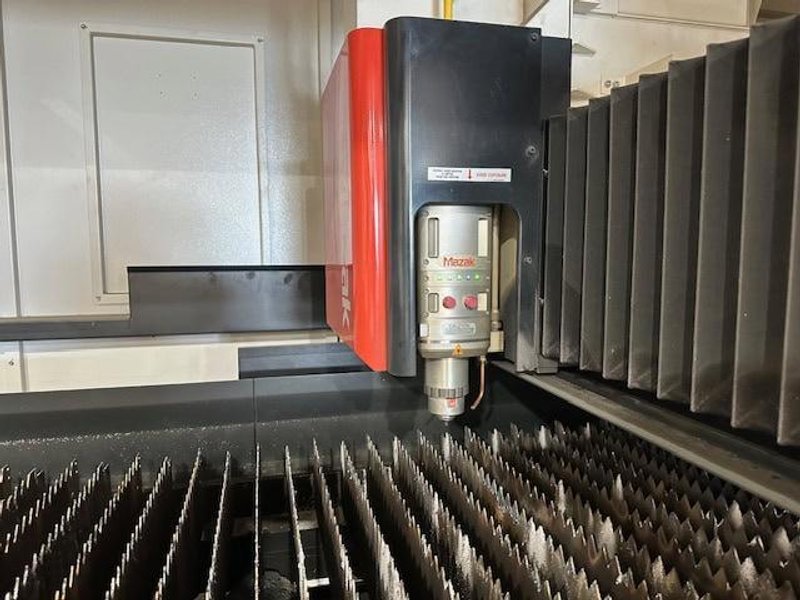 7000 Watt Mazak Optiplex Nexus 3015 S7 Fiber Laser, 2022 – 5′ x 10′ Table