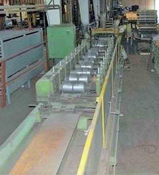 9 Stands 24.00&quot; x 3.00&quot; Yoder Rollforming Line STOCK #2942