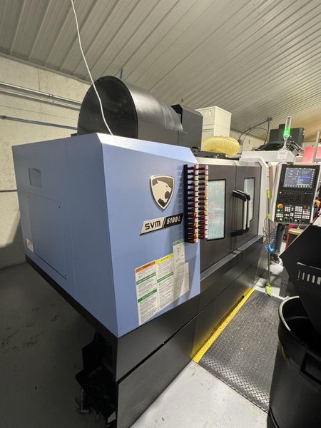 DN Solutions SVM5100L VMC, 2024 – Rotary Table, Renishaw Probe