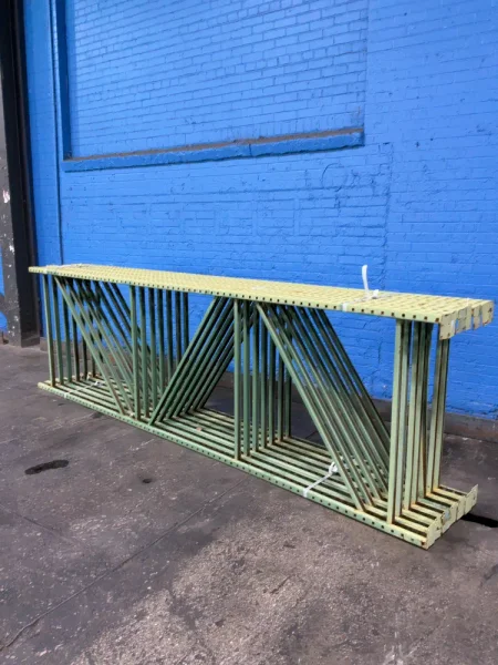 42" x 144" PALLET RACKING UPRIGHTS   -  TEAR DROP