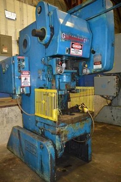 60 TON, BLISS MODEL #C-60, OBI PUNCH PRESS