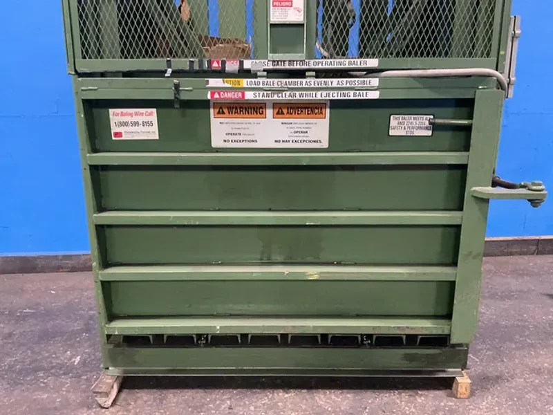 PTR BALER AND COMPACTOR COMPANY 29”X60” PRESS BALER  -  2300