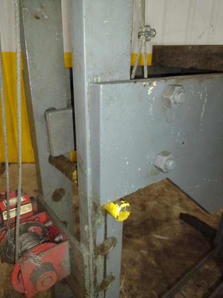 75 TON KR WILSON H-FRAME HYDRAULIC PRESS: YOBRO #25288