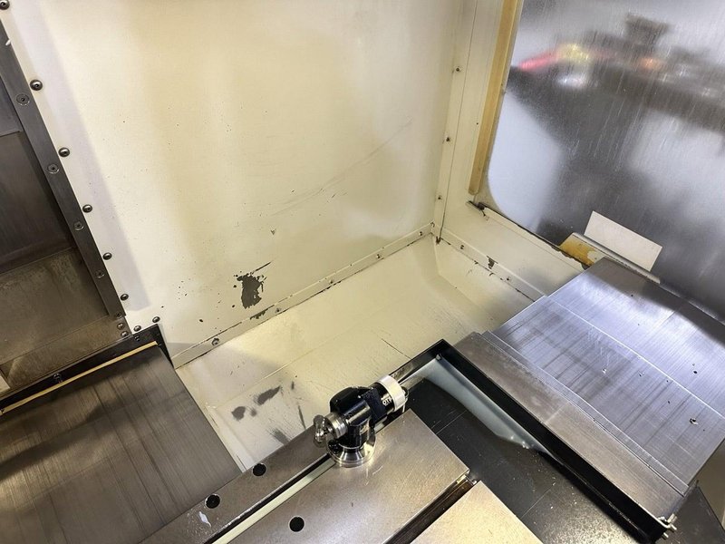Haas VF-2SS VMC, 2007 – Probe, Chip Auger, 4th Axis Drive