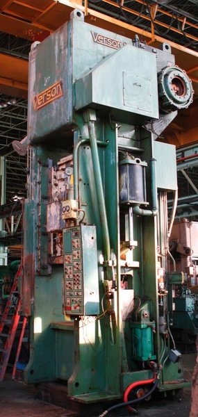 500 TON VERSON SSSC STAMPING PRESS 10" STROKE: STOCK #10910