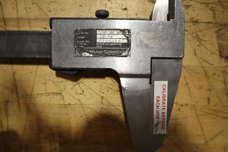 Mitutoyo Absolute Electronic Verneer Caliper, 24"- Auction Item