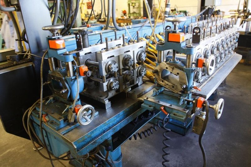 19 STAND X 1&#039; DREISTERN SIDE BY SIDE DUAL PASS ROLLFORMER: STOCK #61615