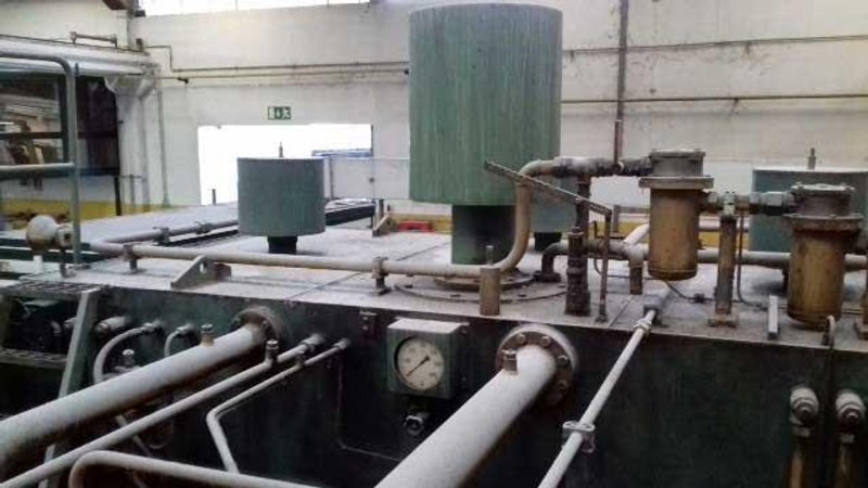 1600 Ton Fielding Oil Hydraulic Direct Extrusion Press (14011)