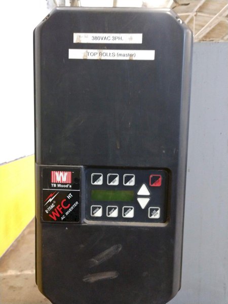 CONTROL PANEL WITH TB WOODS AC INVERTER DRIVES: STOCK #10830