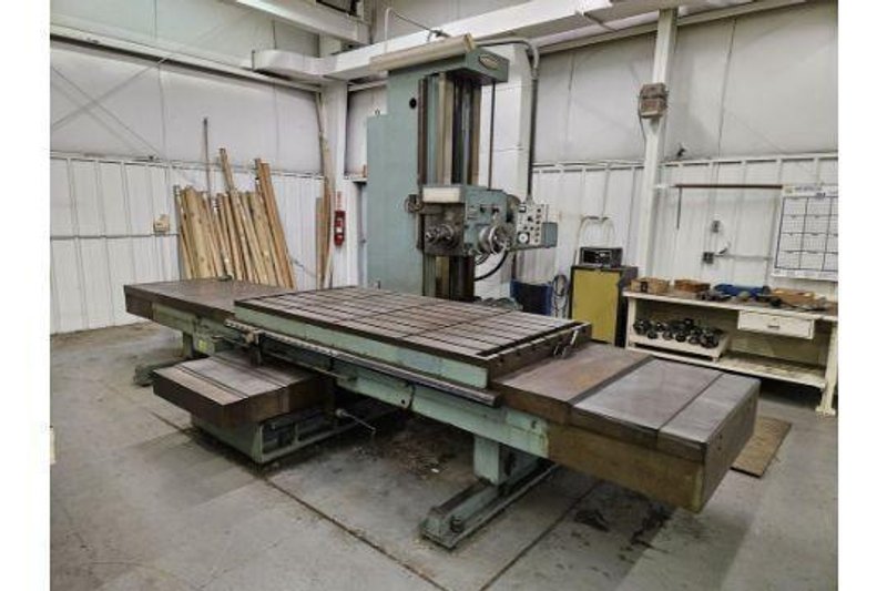 4&quot; NOMURA B-100WP HORIZONTAL BORING MILL. STOCK #0239625