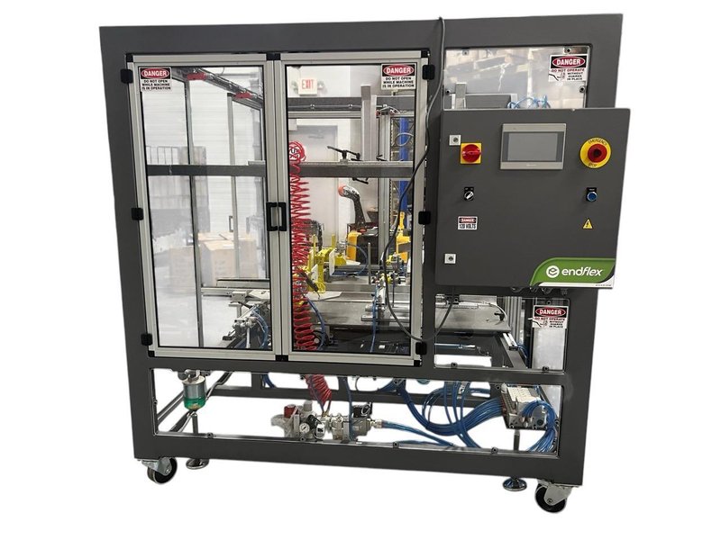 EndFlex Poplok AHL-110 Trayformer 2-Tuck Dual Station, 2020 – For Fold &amp; Tuck Trays