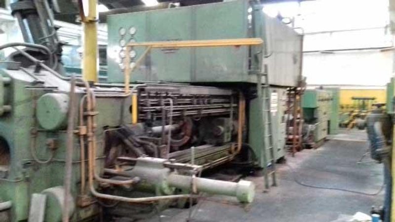 1600 Ton Fielding Oil Hydraulic Direct Extrusion Press (14011)