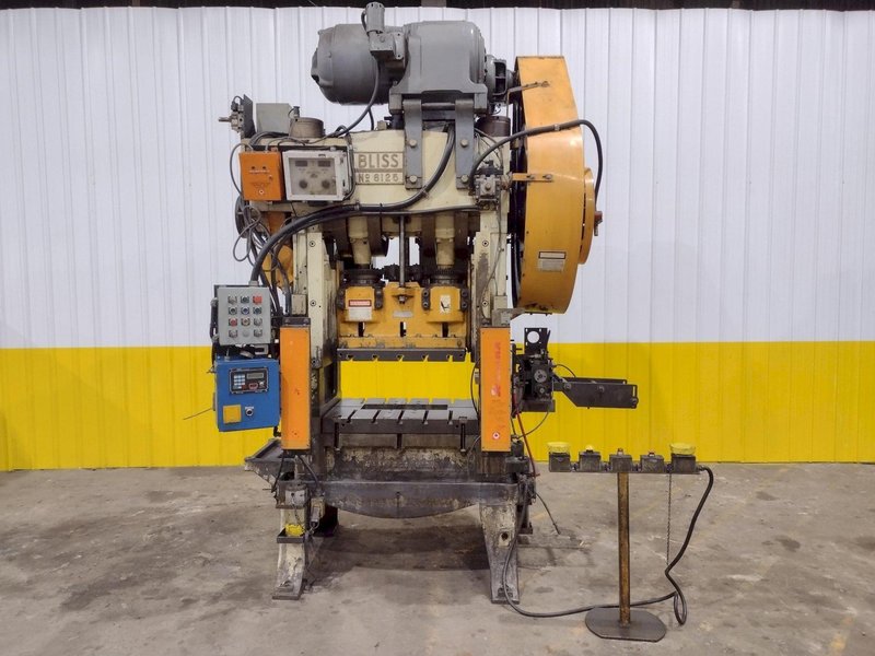 100 TON BLISS MODEL 6125 SSDC STAMPING PUNCH PRESS: STOCK #20265