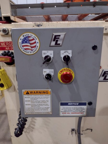 24&quot; X .150&quot; X 4000 LB FEED-LEASE MODEL #FL-4-2X18 COIL FEED LINE: STOCK #19222
