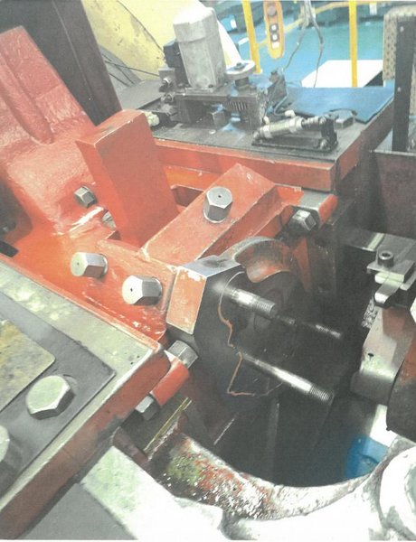 National Model 1000 High Speed Double Stroke Roller Header