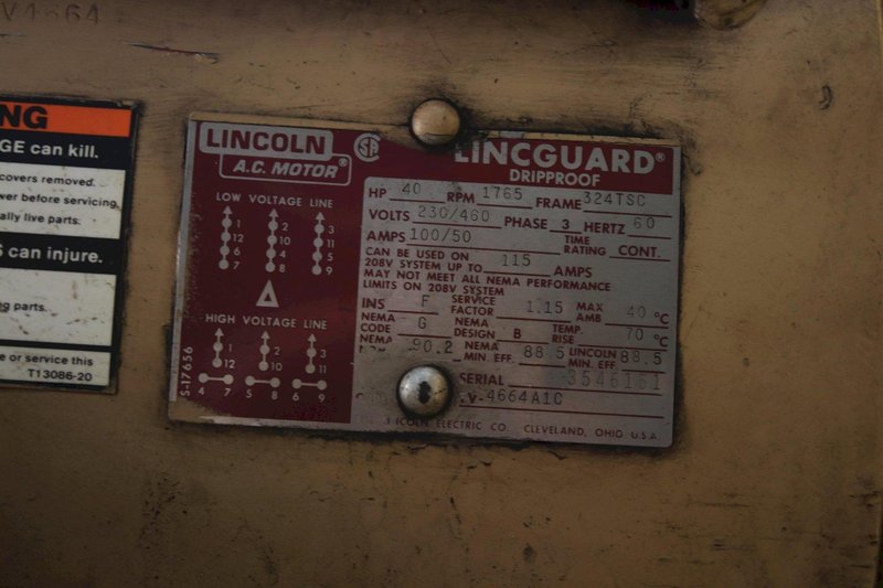 300 TON STANDARD HYDRAULIC C FRAME PRESS: STOCK #73994