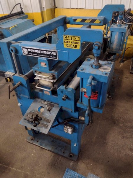 36" X 4" X 12,000 LBS YODER / STAMCO MOTORIZED SLITTING LINE STOCK #3731