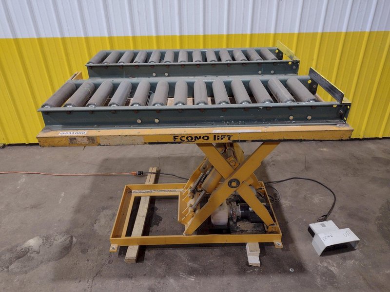 4000 LB ECONO LIFT HYDRAULIC SCISSOR LIFT TABLE 110V: STOCK #20956